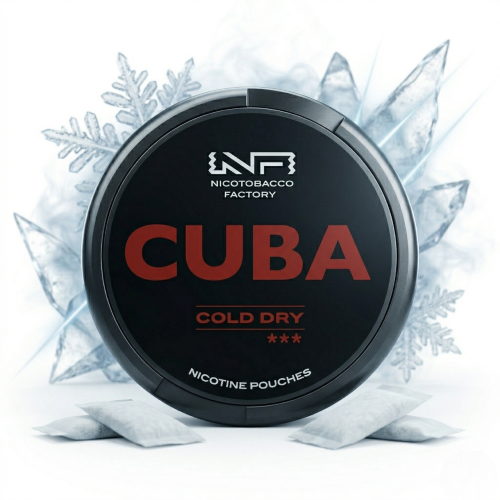 Snus CUBA Black Cold Dry