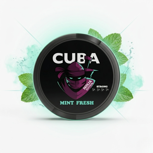 Snus CUBA Ninja Mint Fresh