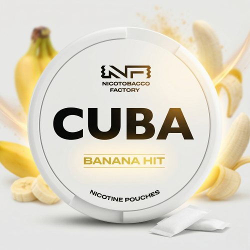 Snus CUBA White Banana Hit