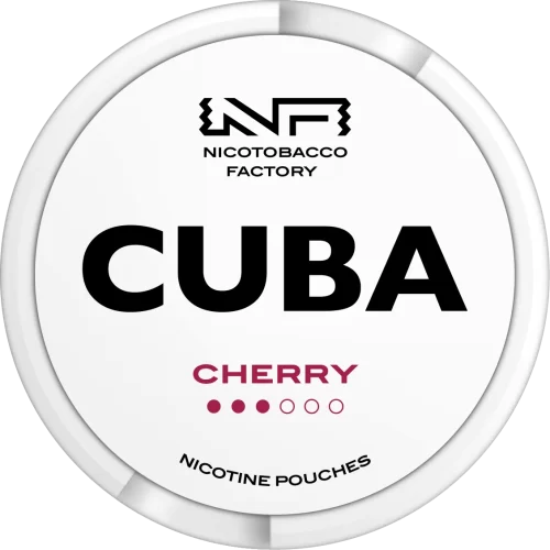 Snus CUBA White Cherry 10.4MG