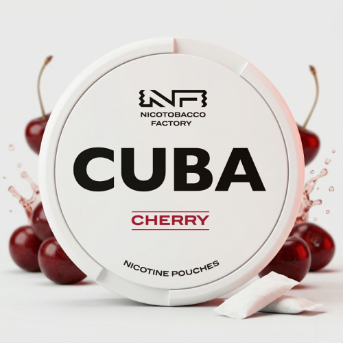 Snus CUBA White Cherry