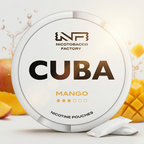 Snus CUBA White Mango