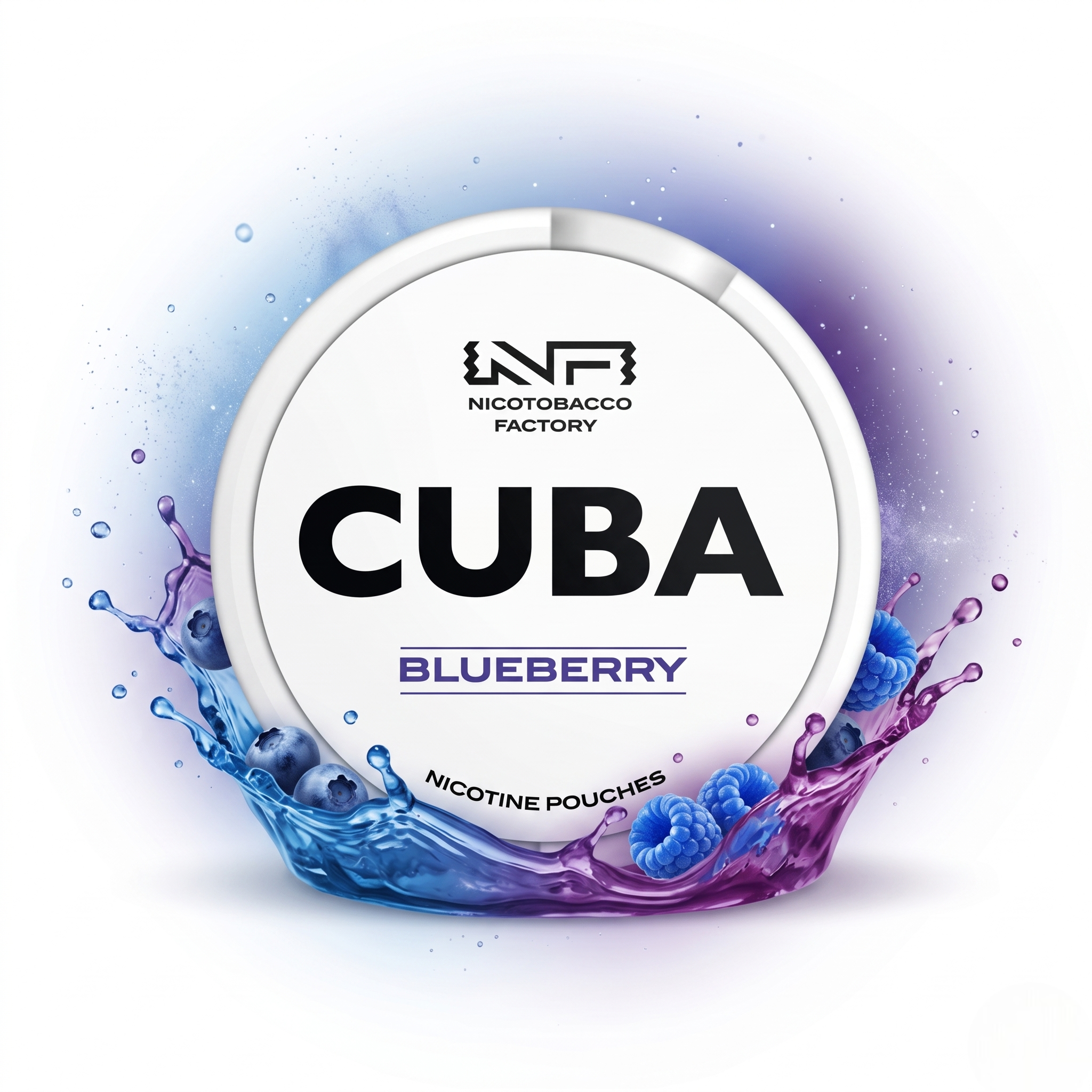 Snus CUBA White Blueberry 10.4MG Snus CUBA White Blueberry