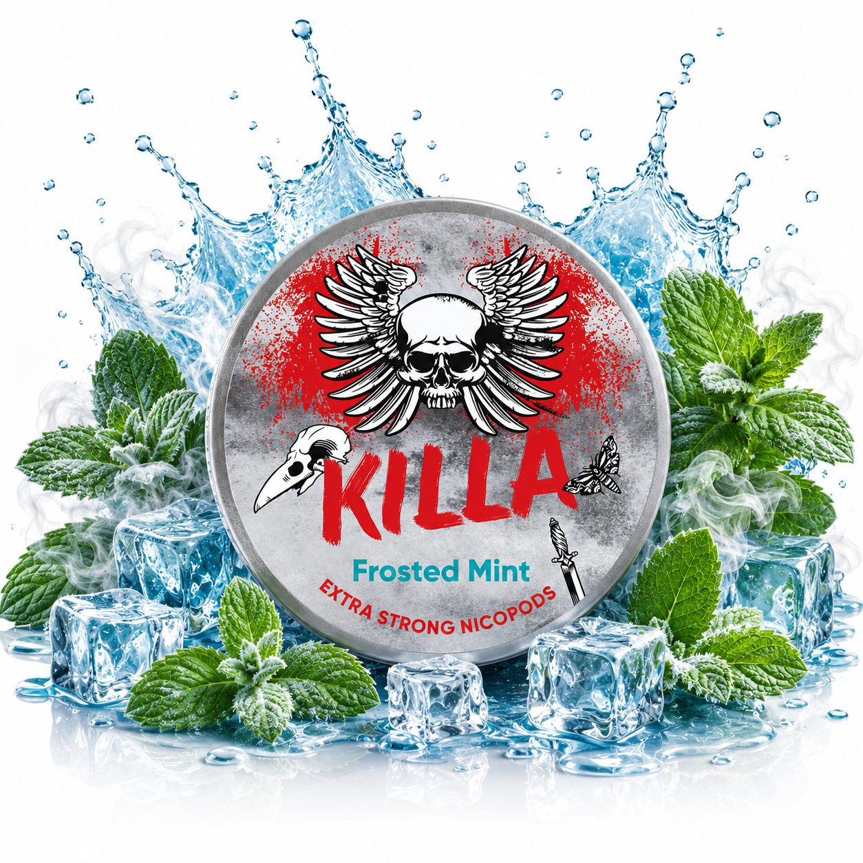 KILLA Frosted Mint Extra Strong 12.8MG KILLA Frosted Mint Extra Strong 12.8MG