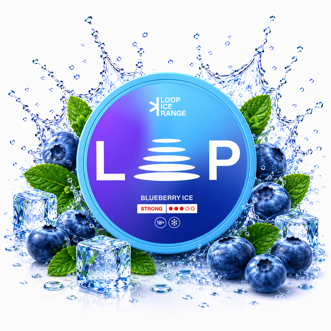 Loop Blueberry Ice 9.4MG Loop Blueberry Ice