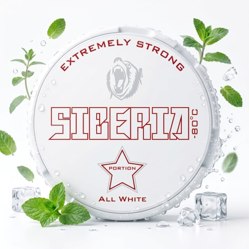 Siberia All White Original Slim Ultra Strong